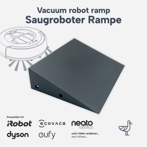 Individual vacuum robot ramp (e.g. Roomba, Roborock, Eufy, Samsung, ...)