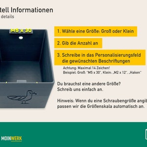 Individuell Organizer Kleinteile Boxen z.B. für Lego, Schrauben, Muttern, sonstiges Bild 6