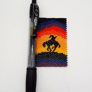 End of the Trail pen wrap pattern