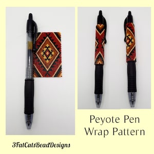 Peyote Pen Wrap Pattern