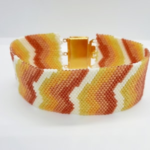 Abstract Peyote Stitch Bracelet Patterns