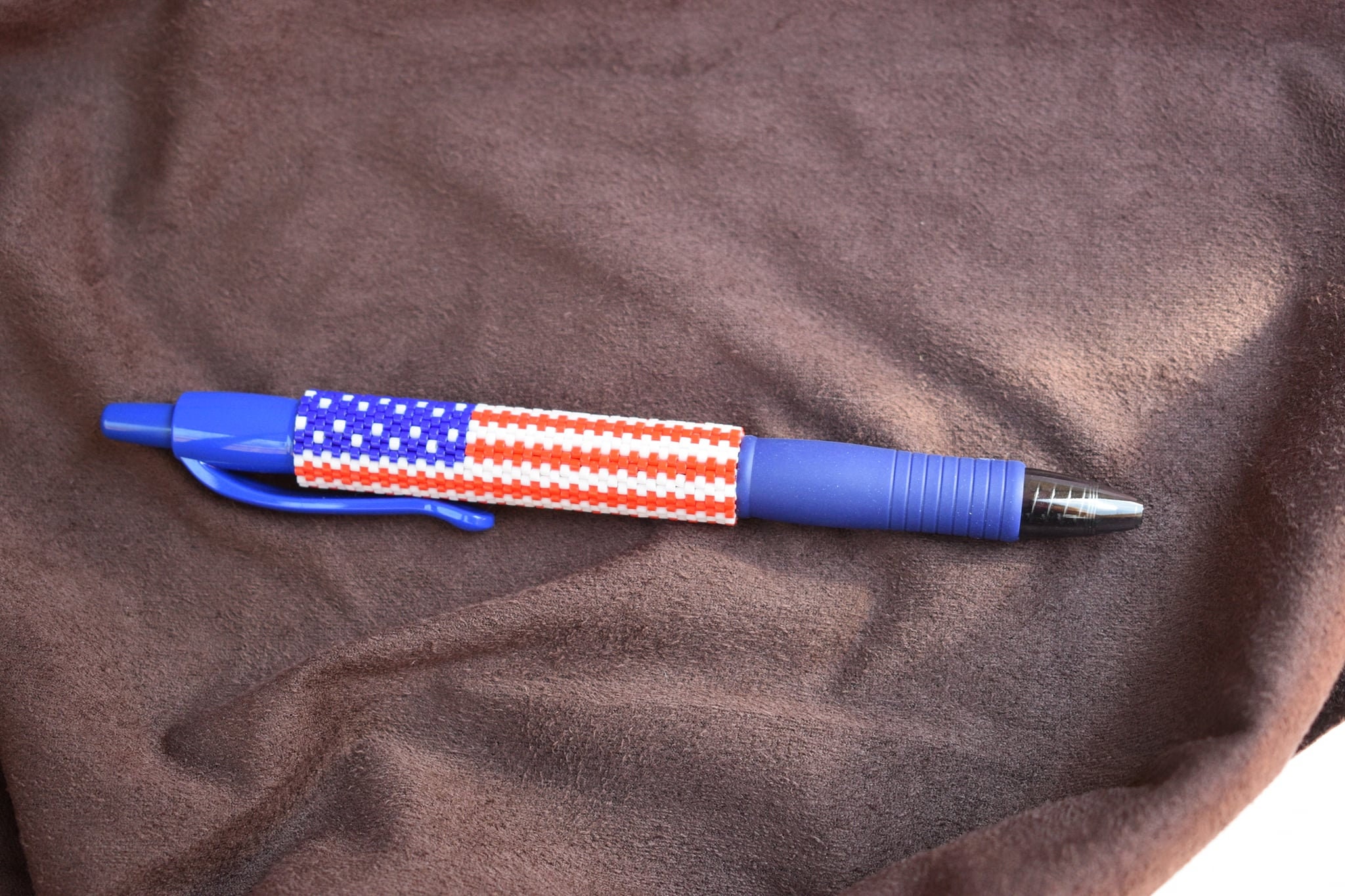 American USA Flag Pen Wrap Pattern | Etsy