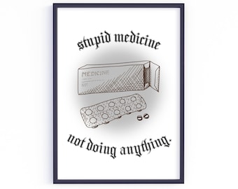 LosT Lyrics | BMTH Print