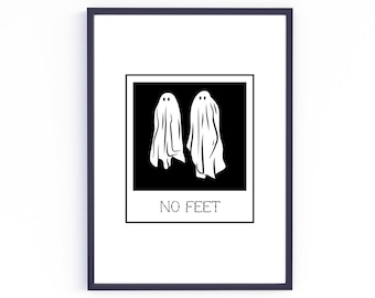 No Feet | Beetlejuice Print