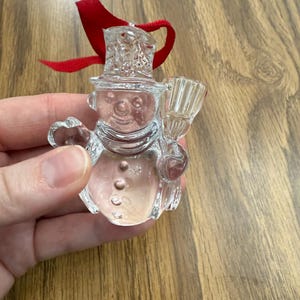 Marquis Waterford Snowman Christmas Ornament
