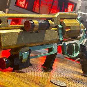Hand crafted video game replica
