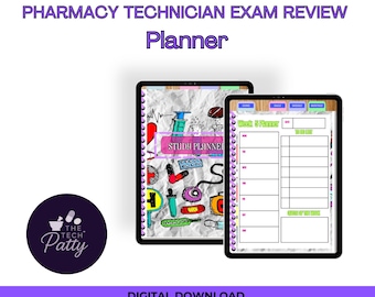 Goodnotes Planner Pharmacology notebook|Pharmacist|Pharmacy Technician|Nurse|