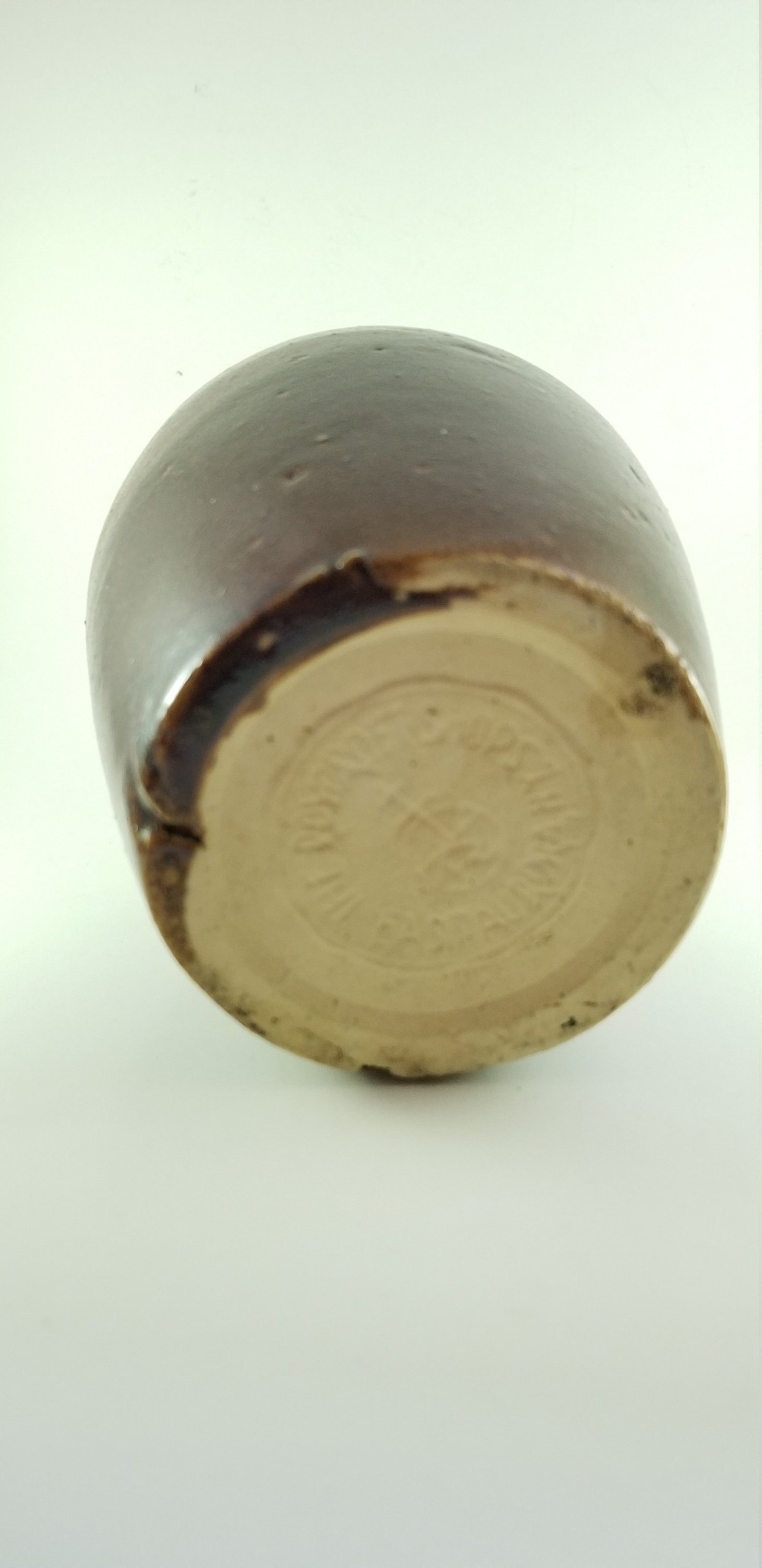 Primitive Pottery Jug Brown Jug With Cork Jug in Great Etsy