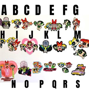 patch the Powerpuff girls toppa termoadesiva Superchicche embroidered parche piece iron applique ricamo cartoon hobby creative new custom