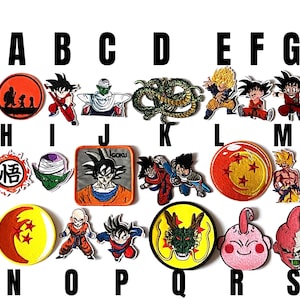 Patch Dragon Ball Z GT Super Saiyan Bügelbild Goku bestickter Aufnäher Bügelbild Stickerei Kreativ Kind Anime Manga Applikation Cartoon