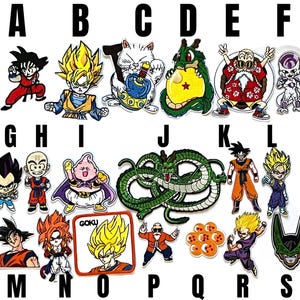 patch Dragon Ball Z GT toppa termoadesiva Goku embroidered parche piece iron ricamo cartoon hobby creative kid baby anime manga new applique