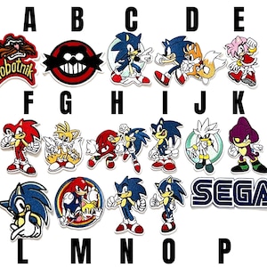 Sonic the hedgehog patch iron-on patch video game hedgehog Miles Prower blue porcupine Sega Nintendo Tails Knuckles the Echidna Robotnik
