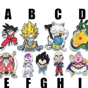 patch Dragon Ball Z GT Goku strijkpatch geborduurd patchstuk ijzer borduurwerk cartoon hobby creatief kind baby anime manga nieuw applicatie