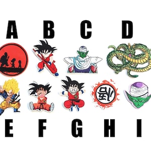 Aufnäher zum Aufbügeln, Dragon Ball Z GT Super Saiyajin, Goku, bestickter Aufnäher, Stück zum Aufbügeln, Stickerei, kreatives Kind, Anime, Manga, Applikation, Cartoon
