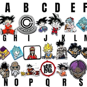 Dragon Ball Z GT Aufnäher zum Aufbügeln, Goku-Stickerei, Bulma-Stickerei, Cartoon-Hobby, kreativ, Kind, Baby, Anime, Manga, Applikation, Aufnäher