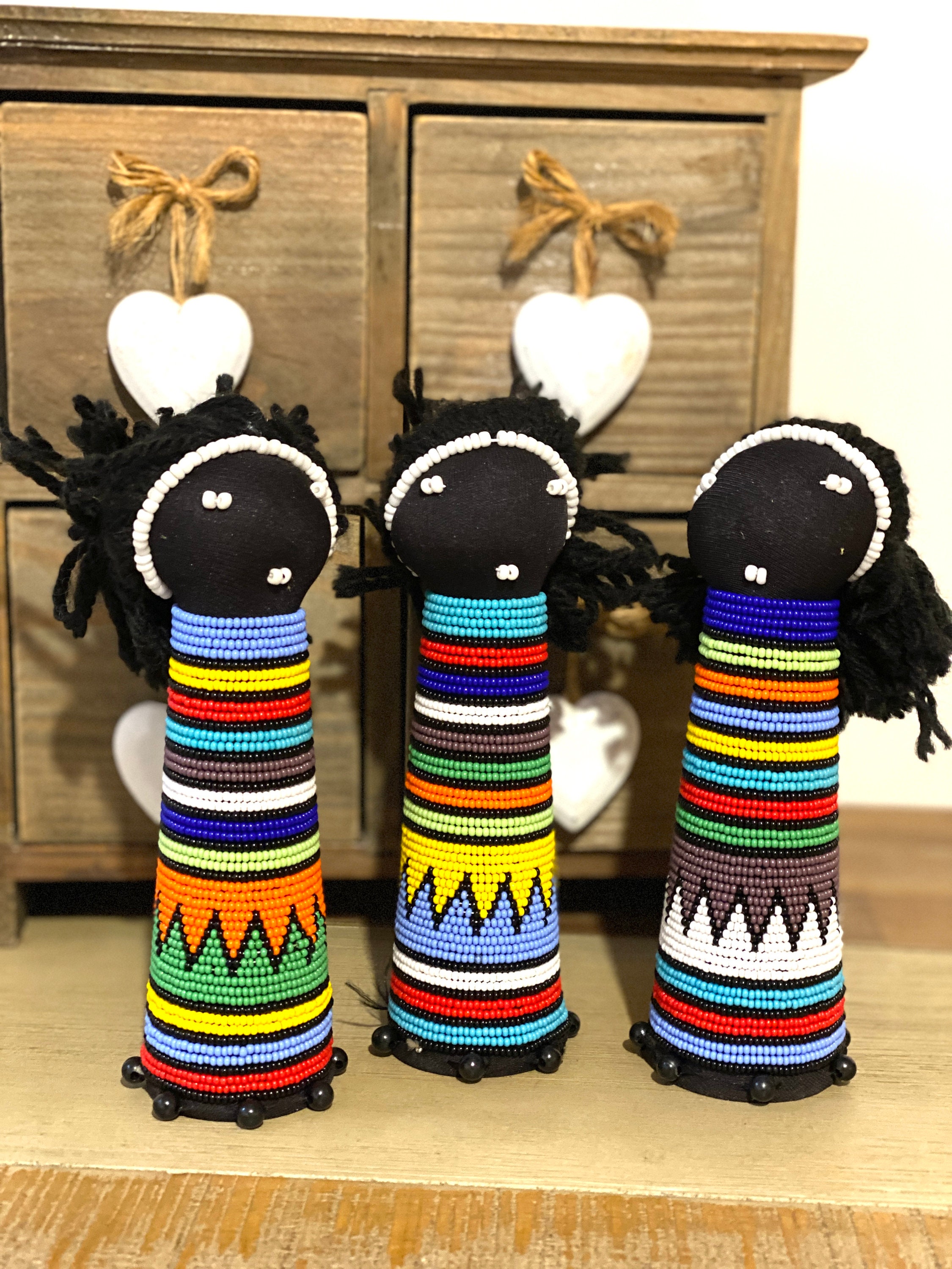 African beaded dolls on sale