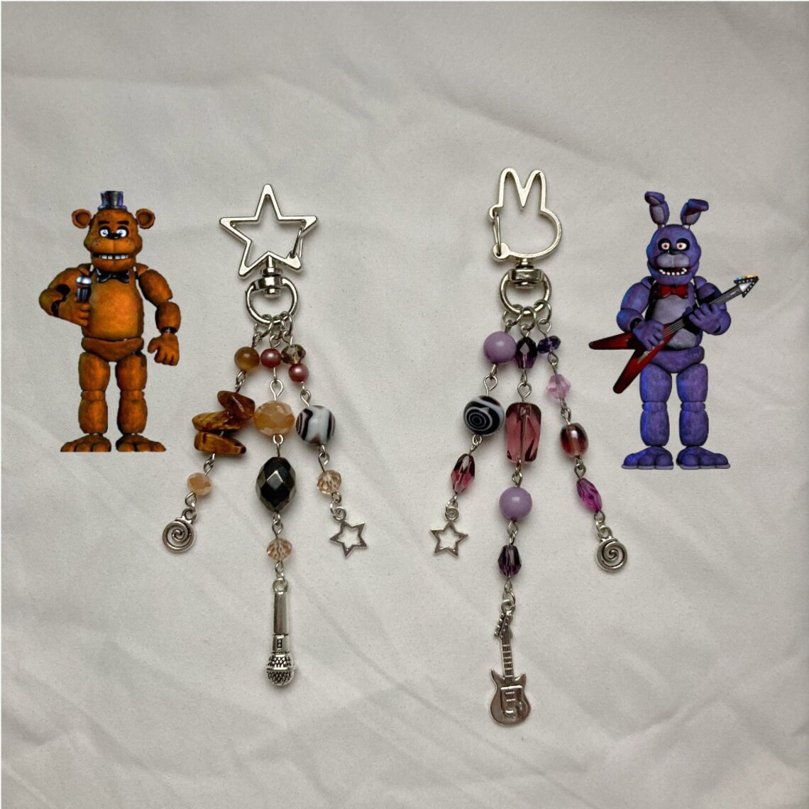 FNAF Matching Keychains Etsy