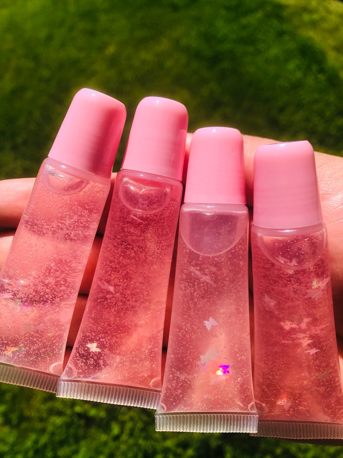 Lip Gloss Personalized Glam Bag Lip Gloss Bundle Etsy