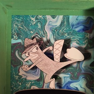 Perry The Platypus Shadowbox
