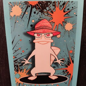 Agent P Plaque