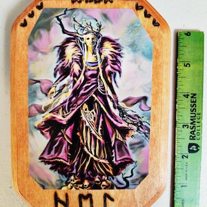 Hel Norse Deity Plaque