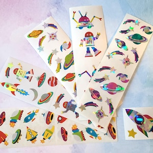 Mrs. Grossman&#39;s - Vintage Stickers - Cosmic Space!