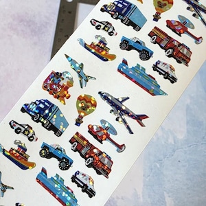 Sandylion - Vintage Stickers - Mini Vehicles
