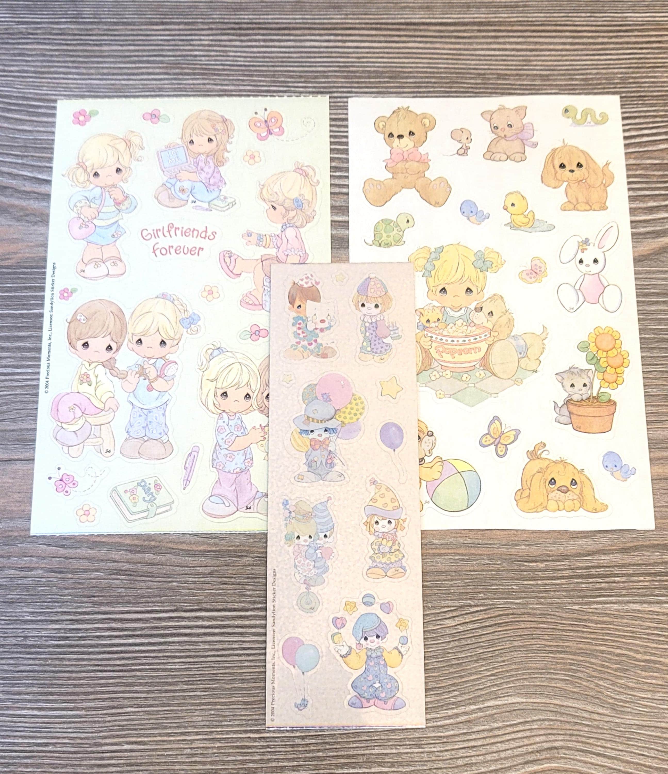 Sandylion - Vintage Stickers - Precious Moments