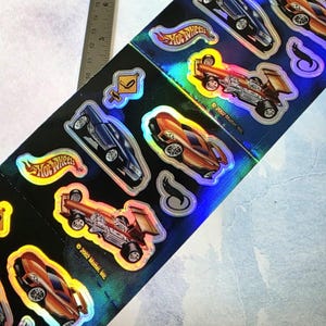 Sandylion - Vintage Stickers - 2002 Hot Wheels Cars