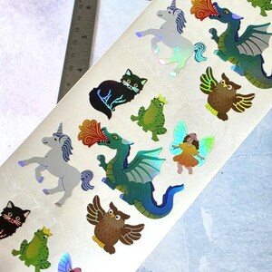 Sandylion - Vintage Stickers - Fairytale Animals