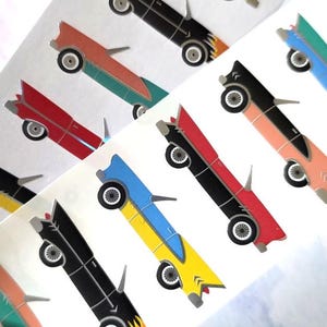 Mrs. Grossman&#39;s - Vintage / Limited Stickers - Classic Muscle Cars!