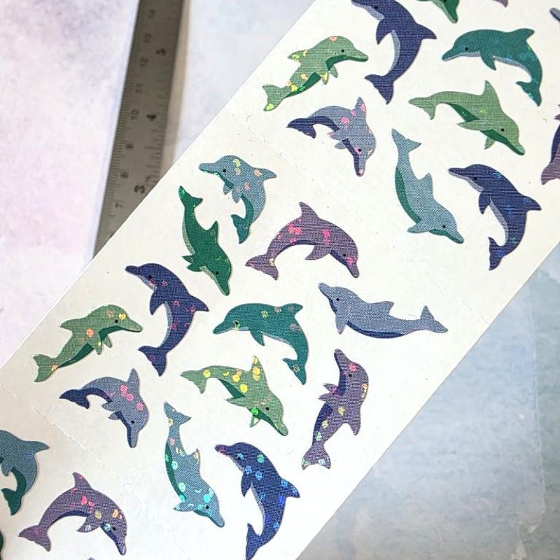 Dolphin Sticker - Etsy