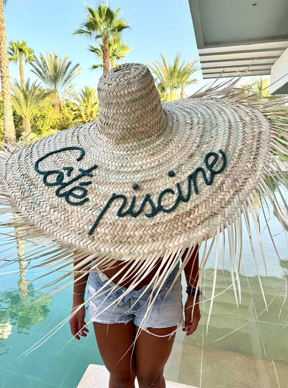 XXL Giant Straw Hat, Customizable, Very Large Moroccan Boho  display picture 1