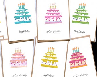 Birthday Card Pack | Birthday Card Multipack | Pack Of Birthday Card | Birthday Card Bundle | Assorted Birthday Cards | Unisex Cards Pack