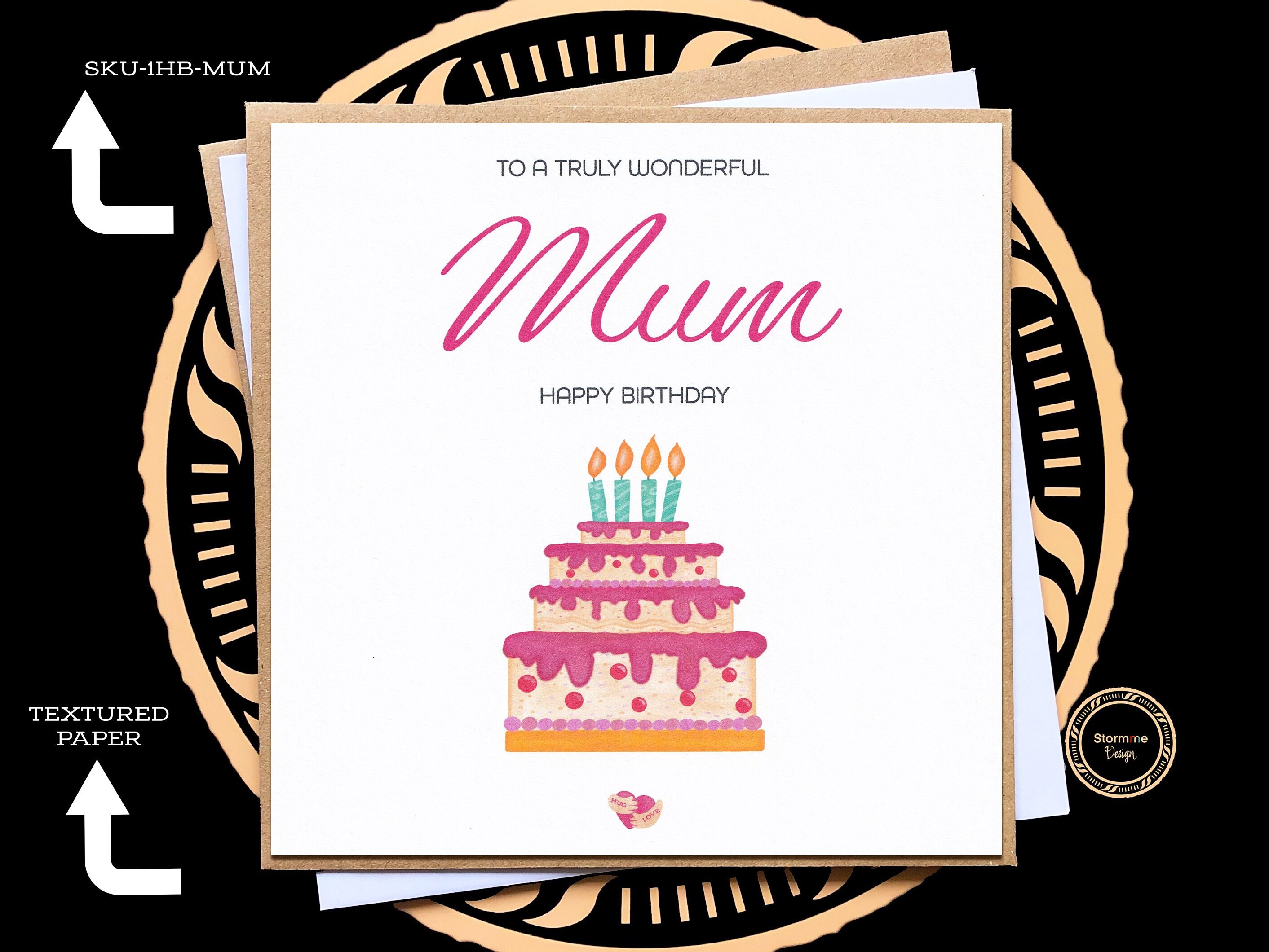 Mum Birthday Card Birthday Card for Her Birthday Card for Etsy UK