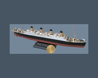 Complited Rms TITANIC MODEL 1/1200 (without scratches)