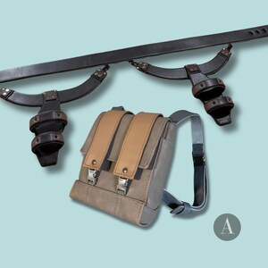 Dark Archaeologist Belt and Holsters - 2003 Edition with backpack