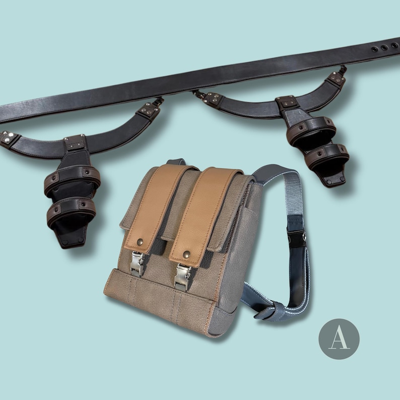 Dark Archaeologist Belt and Holsters - 2003 Edition with backpack