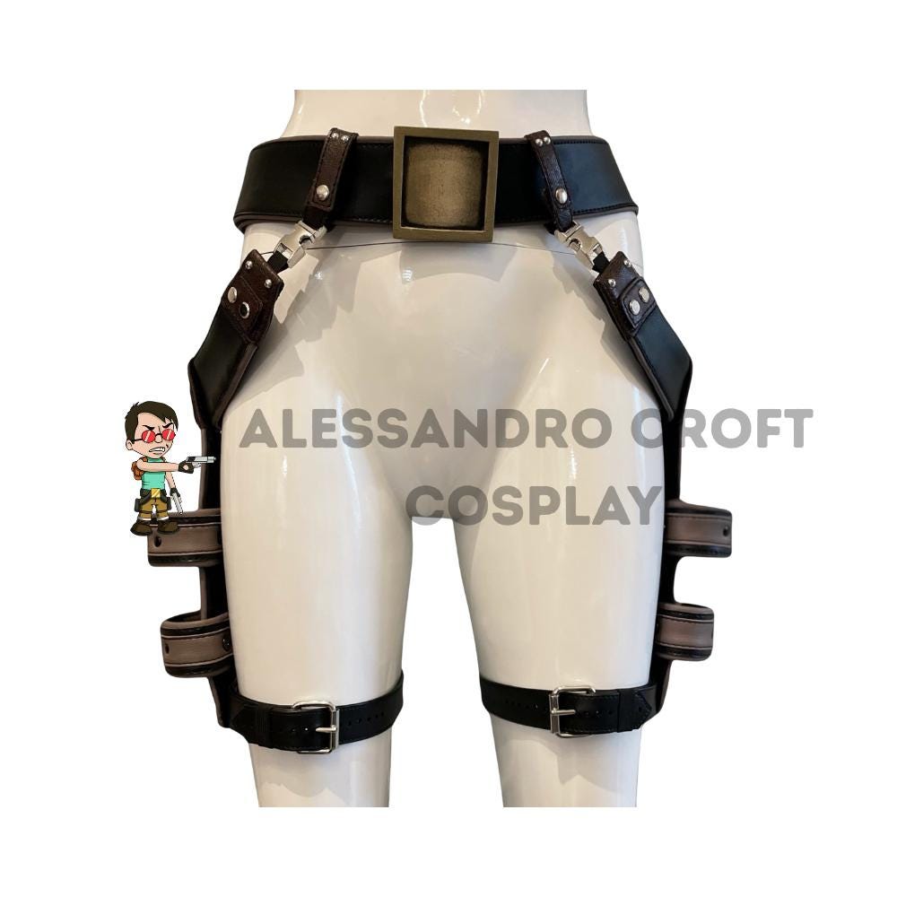 Inspired by- Tomb Raider The Angel Of Darkness - Belt and Holsters (NO GUNS)