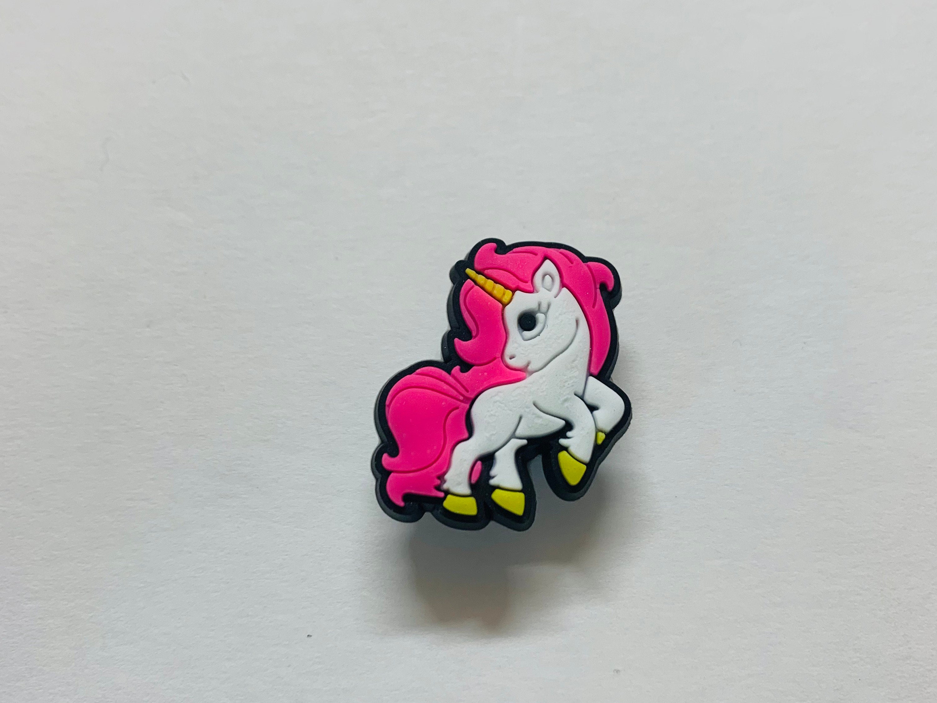 unicorn croc charm