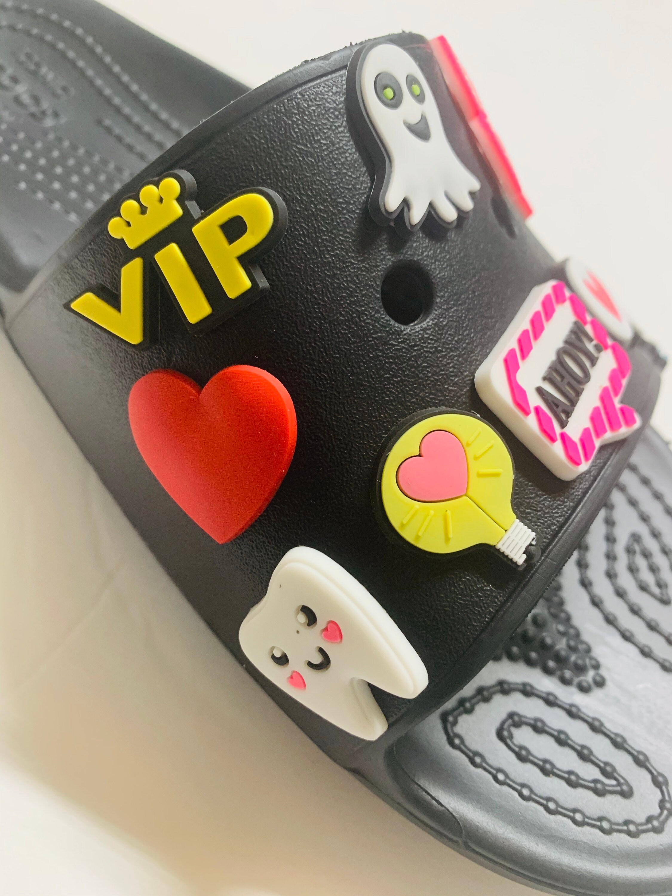 Assorted croc charms shoe clips Etsy