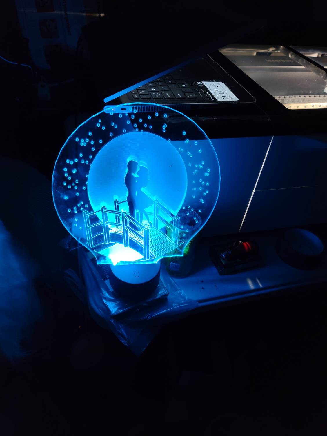 Laser Engraved LED Light - Etsy