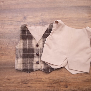 Children's Waistcoat Sewing Pattern: Baby Toddler Sizes 3-6 Months to 4 Years (PDF Pattern) image 5