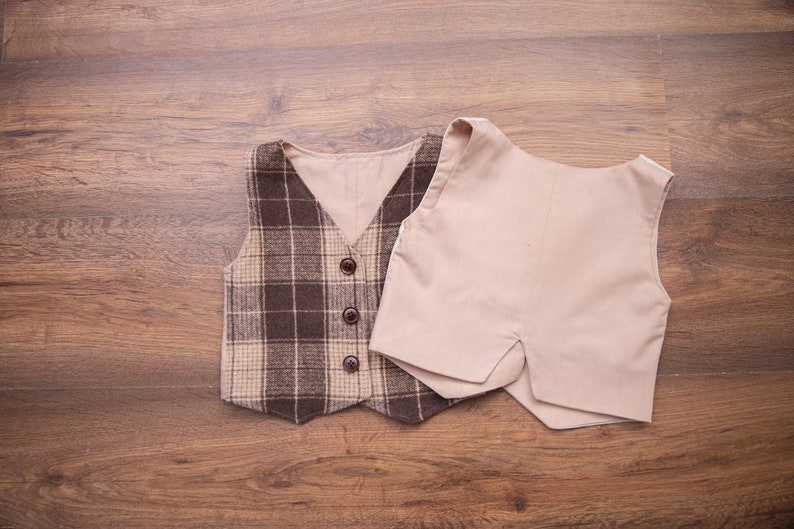 Children's Waistcoat Sewing Pattern: Baby Toddler Sizes 3-6 Months to 4 Years (PDF Pattern) image 5