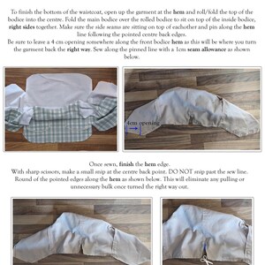 Children's Waistcoat Sewing Pattern: Baby Toddler Sizes 3-6 Months to 4 Years (PDF Pattern) image 8