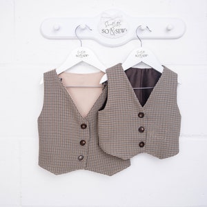 Children's Waistcoat Sewing Pattern: Baby Toddler Sizes 3-6 Months to 4 Years (PDF Pattern) image 7