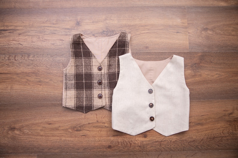 Children's Waistcoat Sewing Pattern: Baby Toddler Sizes 3-6 Months to 4 Years (PDF Pattern) image 10