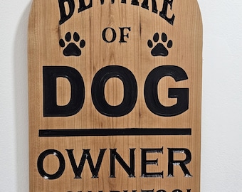 Cuidado con el perro - Dueño