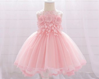 Princess Floral Girl Dress| Birthday Girl Dress| For Girls Wedding Tutu Dress| Custom Evening Gown Baby Kids Girls Dress| Flower Girl