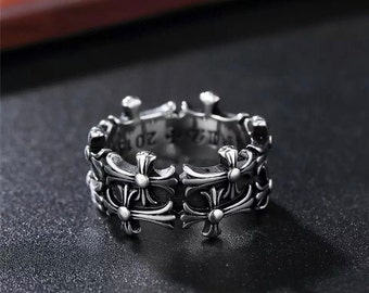 Chrome Hearts Ring Etsy Chrome Hearts Ring Etsy
